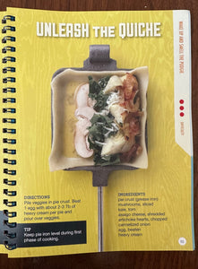 Pudgie Revolution, Pie Iron Cookin' For Food-Lovin' Campers - Written by Liv Svanoe, Carrie Simon, Jared Pierce