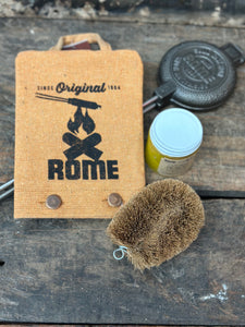 Round Pie Iron & Seasoning Bundle - Original By Rome