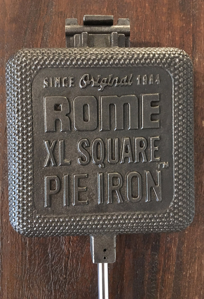 XL Square Cast Iron Pie Iron Original By Rome 1760XL