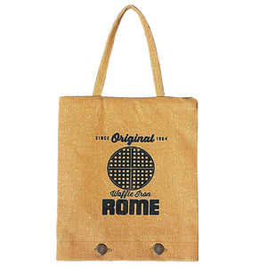 Waffle Iron Canvas Storage Bag - Original By Rome full product view 3