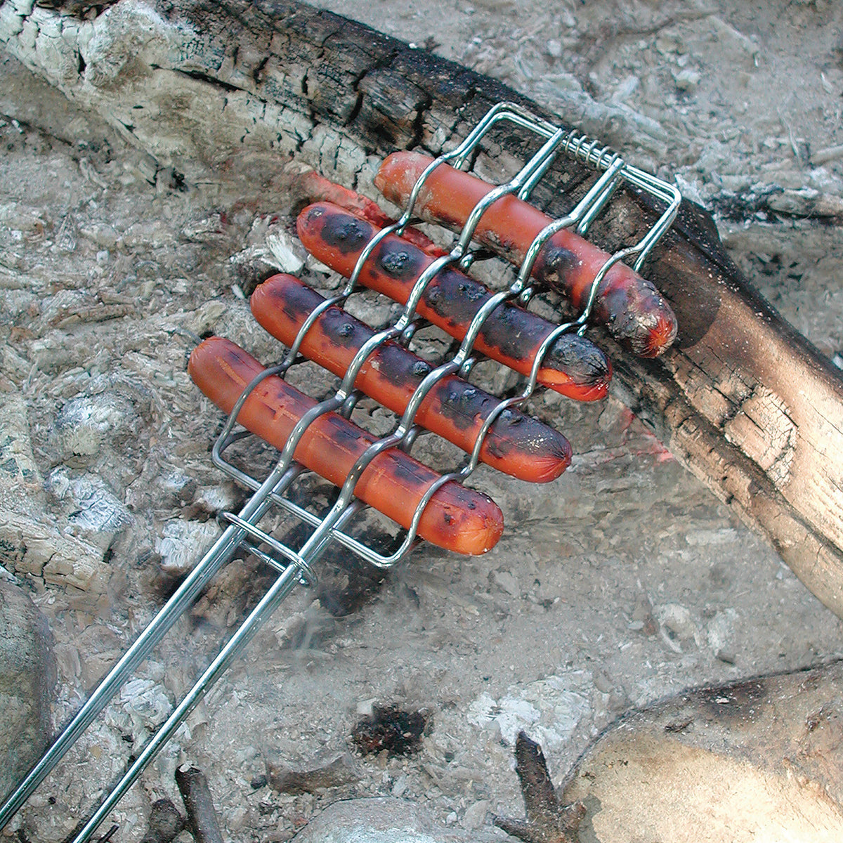 Firepit Tool Gift Set of 9 Hot Dog and Marshmallow Roasters