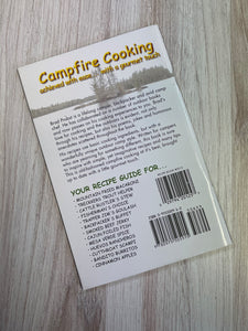 Campfire Cooking ~ achieved with ease… - By Brad Probst Cookbook Rome Industries Back Cover