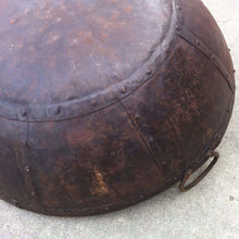 Load image into Gallery viewer, 23.5" Dia. Hand Riveted Steel Fire Pit With Grill Grate and Stand Nomadic Grill + Home bottom of firebowl 2