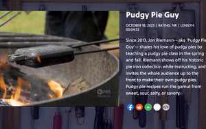Pudgy Pie Guy - PIE IRON CLEAN UP FOR CAMPING SEASON Did