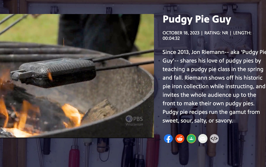 Pudgy Pie Guy On Wisconsin Life TV Show
