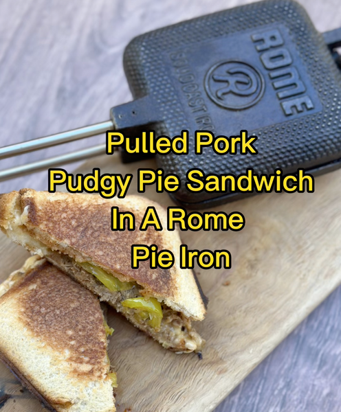Pie Iron Campfire Wild Turkey BBQ Sandwich - Outdoor News