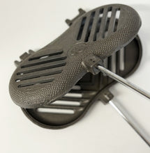 Load image into Gallery viewer, Double Burger Grill cooking head open view