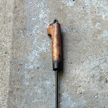 Load image into Gallery viewer, Closeup of wood poker handle