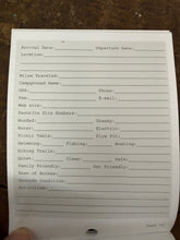 Load image into Gallery viewer, Camper's Log and Journal