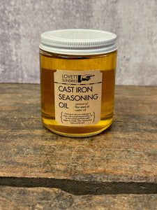 Cast Iron Seasoning Oil and Tawashi Cast Iron Scrubbing Brush Combo - oil available in 2 sizes Rome 6