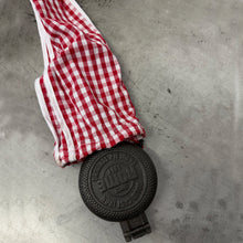 Load image into Gallery viewer, Pie Iron and Fork Bag - Gingham Print Cotton