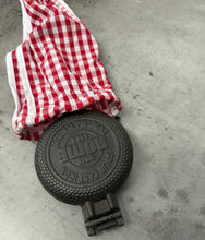 Load image into Gallery viewer, Pie Iron and Fork Bag - Gingham Print Cotton