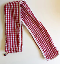 Load image into Gallery viewer, Pie Iron and Fork Bag - Gingham Print Cotton