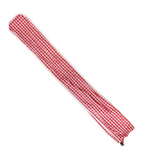 Load image into Gallery viewer, Pie Iron and Fork Bag - Gingham Print Cotton