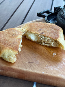 photo of round pudgy pie