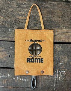 Waffle Iron Canvas Storage Bag - Original By Rome full product view 