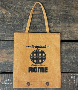 Waffle Iron Canvas Storage Bag - Original By Rome full product view 2