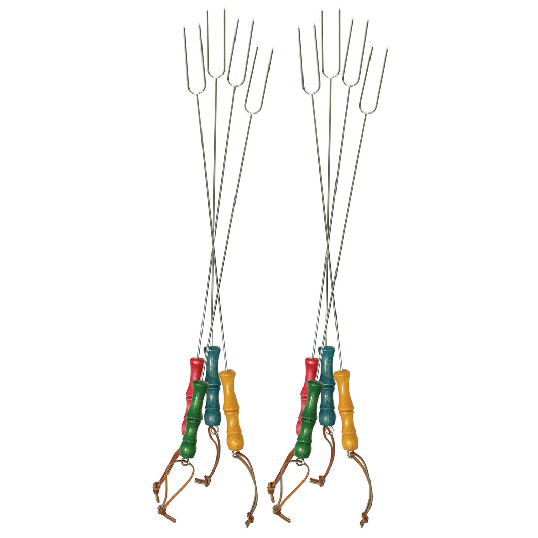 Rome's Set Of 8 Marshmallow Picnic Forks #CS2200