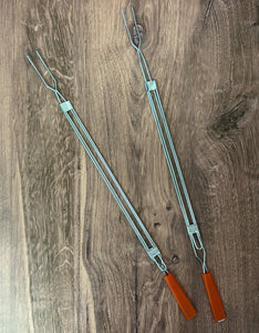 thumbnail image 2 of 6 Pcs Stainless Steel Telescopic Hot Dog Corn Fork Food Fork Barbecue Supplies O 2 of 13