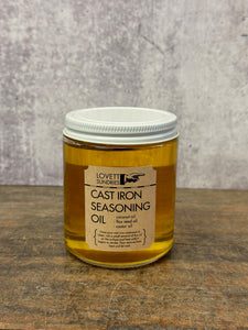 Cast Iron Seasoning Oil Ideal For Rome Pie Irons and Cast Iron Cookware - available in 2 sizes 9