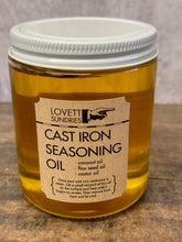 Load image into Gallery viewer, Cast Iron Seasoning Oil Ideal For Rome Pie Irons and Cast Iron Cookware