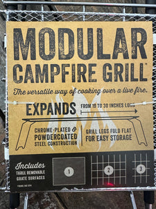 Modular Camping Grill By Rome, #135 CLOSEOUT Rome Industries, Inc.