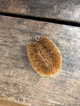 Load image into Gallery viewer, Pie Iron and Cast Iron Tawashi Natural Scrubbing Brush From Japan Kamenoko