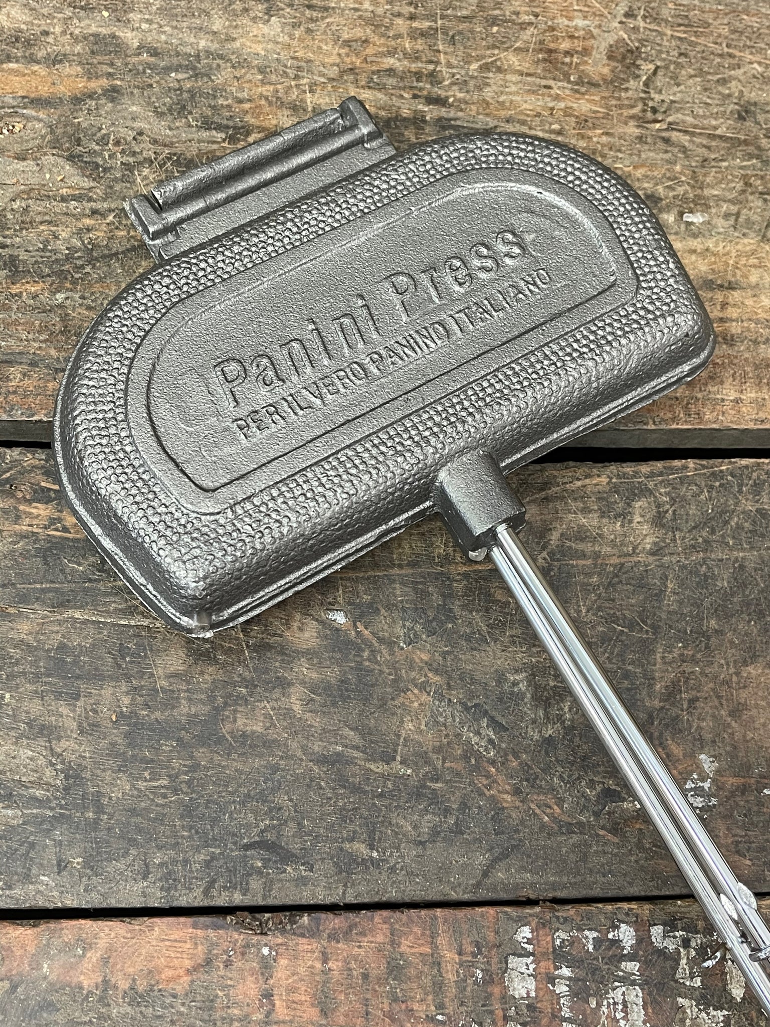 Panini Press Cooker - Cast Iron - Garden Artisans LLC