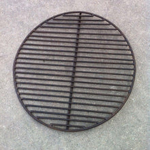 Load image into Gallery viewer, 23.5&quot; Dia. Hand Riveted Steel Fire Pit view of grill grate
